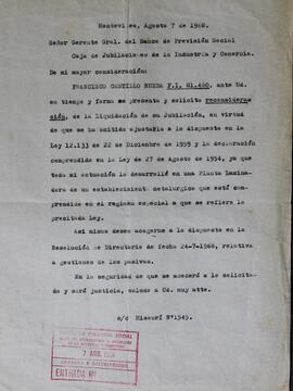 Pedido de reconcideración  de liquidación jubilatoria