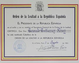 Diploma Gutierrez Perez