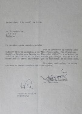 Cambio de número telefónico