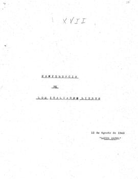 Conferencia de los italianos libres