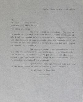Agradecimiento asesoramiento