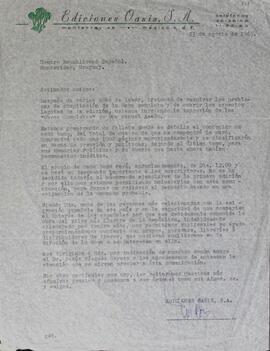 Sobre impresión de libro sobre Azaña