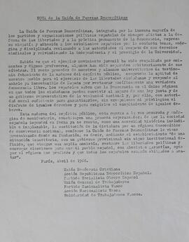 Unión de Fuerza Democrática Española