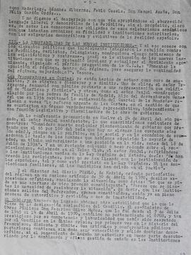 Frangmento de discurso de Fernando Valera