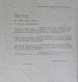 Nuevas autoridades 1968/69