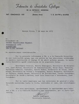 Nuevas autoridades 1975