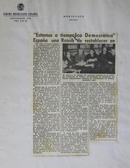 Visita de Fernando Valera
