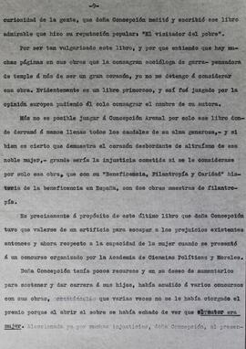 Conferencia sobre Concepción Arenal