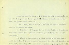 60 aniversario de la muerte de Garibaldi