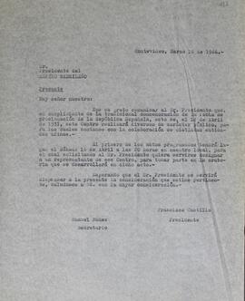 Solicitud al Centro Madrileño