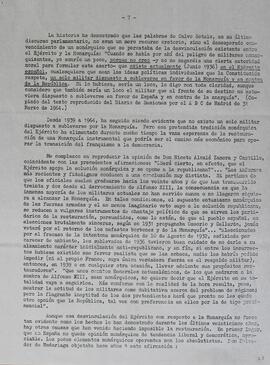 Informe reservado Nº 10