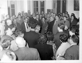 Visita del escritor Arturo Barea
