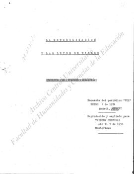 La esterilización y las leyes de Hitler