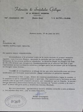 Carta petitorio para liberación de presos