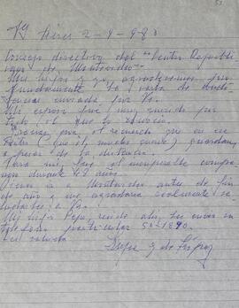 Carta respuesta agradeciendo