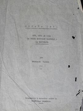 Frangmento de discurso de Fernando Valera