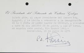 Invitación Feria del Libro