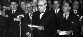 Acto pro-ruptura con el régimen de Franco