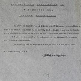 Saludo solidario