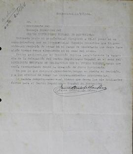 Carta renuncia