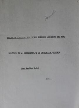 Congreso americano del Niño