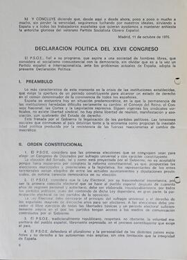 El socialista. Suplemento Nº 1