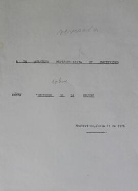 Carta a Carlos Sapelli