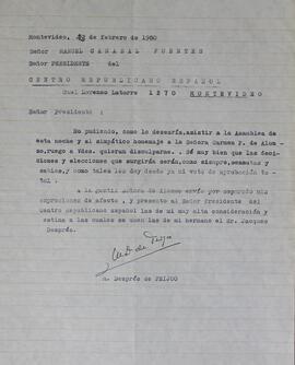 Inasistencia homenaje Pérez de Alonso