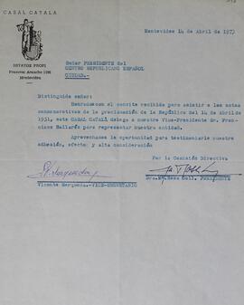 Delegación enviada a acto