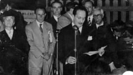 Acto pro-ruptura con el régimen de Franco