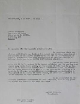 Solicitud de ómnibus