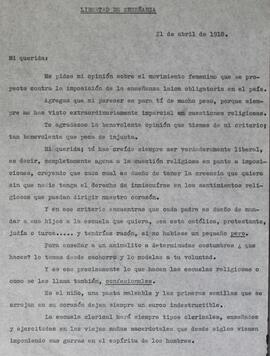 Libertad de enseñanza