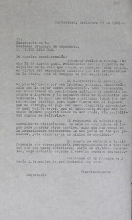 Respuesta sobre alquiler