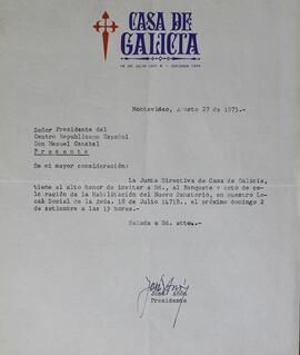 Invitación nuevo sanatorio