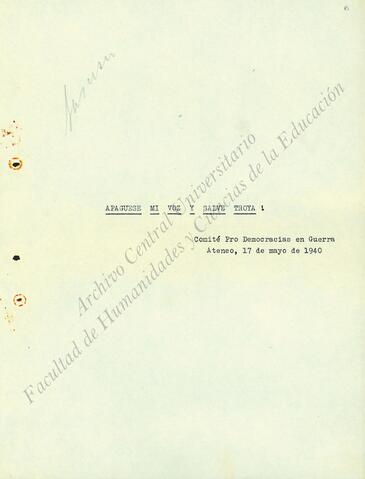 Original Digital object not accessible