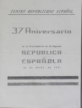 Acto 37 aniversario