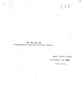 Organización Americana Socorro Italia