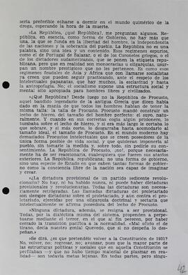 Una voz republicana