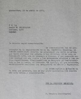 Pedido de difusión