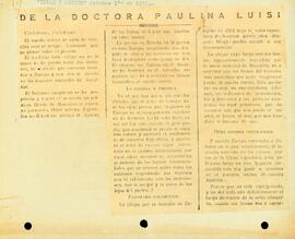 Proclama contra la guerra