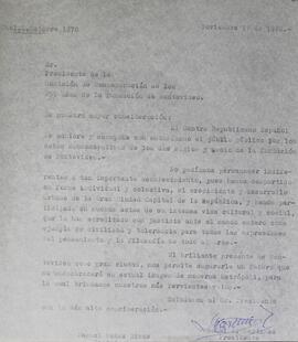 Carta adhesión