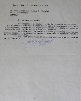 Solicitud para uso de mimeógrafo