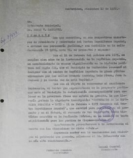 Pedido de autorización