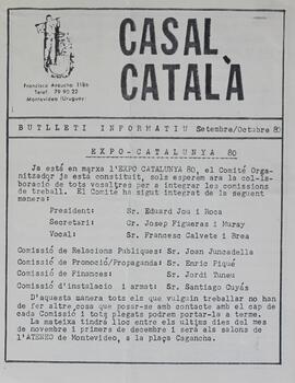 Casal Catala Actividades