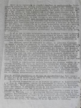 Frangmento de discurso de Fernando Valera
