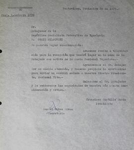 Invitacion a Fiesta Nacional