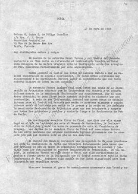 Carta a M. Luisa G- De Zúñiga González