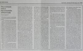 Un comentario radical