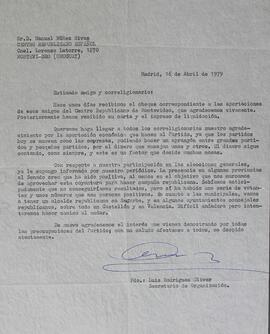 Carta situación España