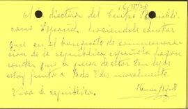 Comunicado inasistencia